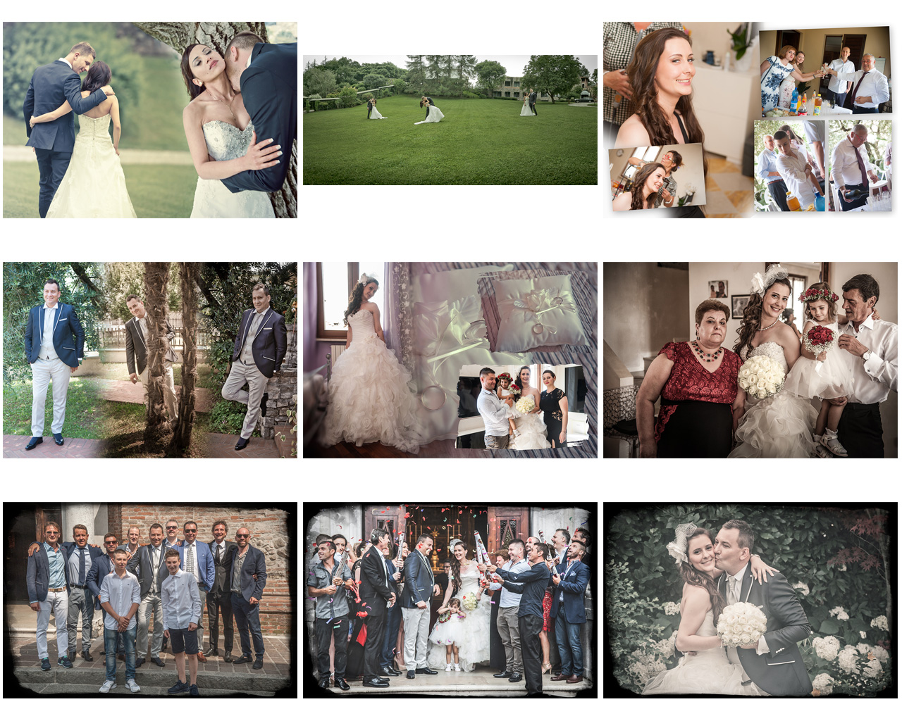 Fotografo matrimonio Leno foto nozze sposi